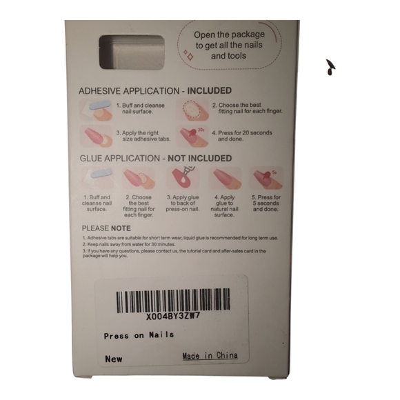 NIB Morily Fall Maple Leaf Press-On Nails - Picture 3 of 4